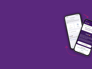 Payit main landing page on mobile